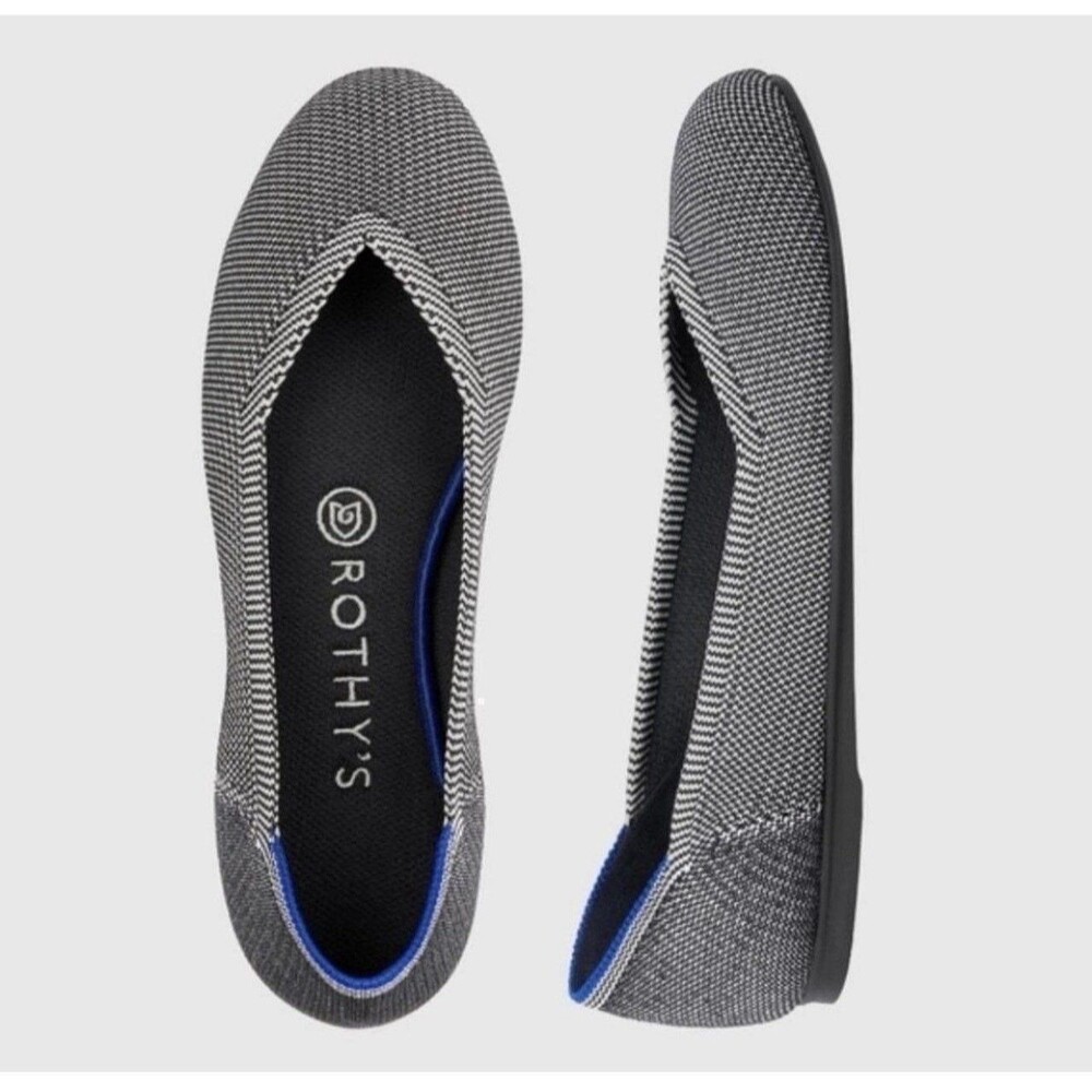Rothy's The Point Flats Knit Round Toe Women's Size 7